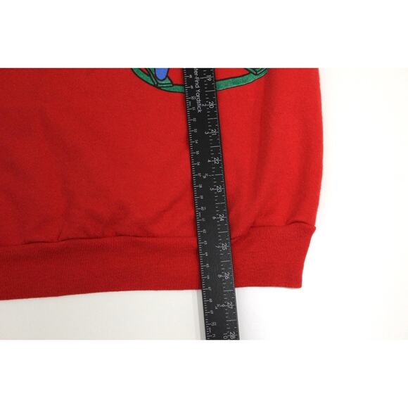 Vintage Christmas Cat Sweatshirt Medium - Picture 7 of 7